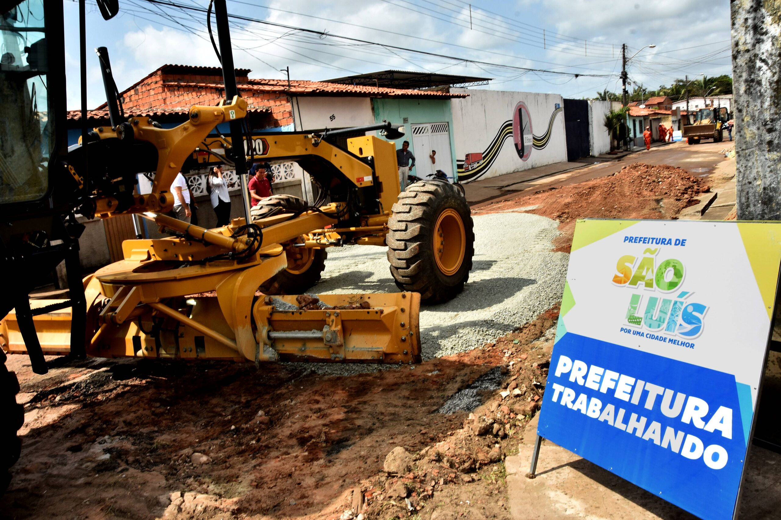 PROGRAMA ASFALTO NOVO Prefeito Eduardo Braide Inicia Obras De