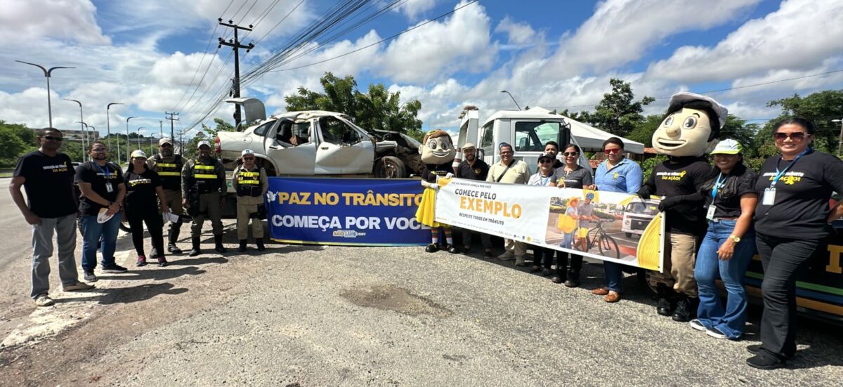 Sinal De Alerta Prefeitura De S O Lu S Conscientiza Sobre Tr Nsito