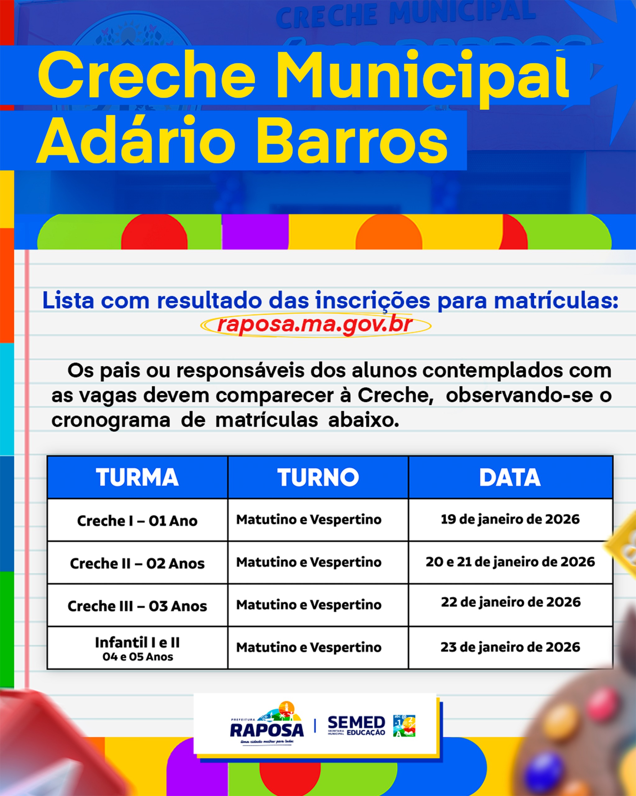 CONFIRA AQUI – Prefeitura de Raposa torna público resultado das ...